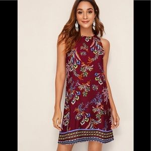 Burgundy dress NWOT!! 🌸